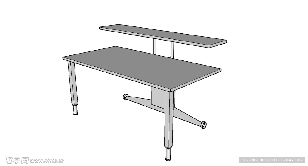 sketchUP草图大师 桌子