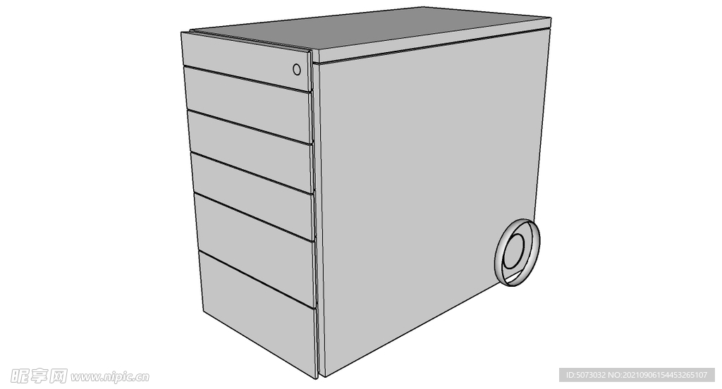 sketchUP草图大师 桌子