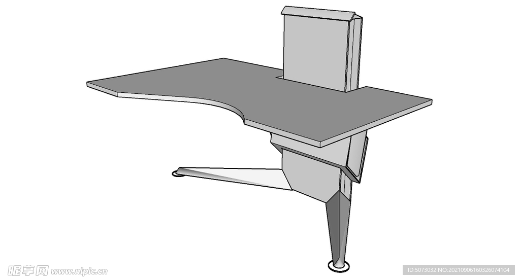 sketchUP草图大师 桌子