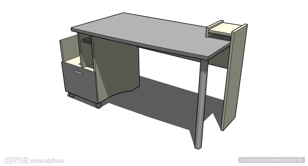 sketchUP草图大师 桌子