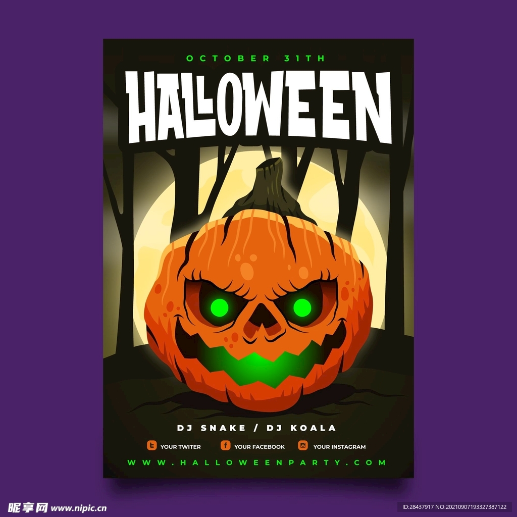 万圣节海报
