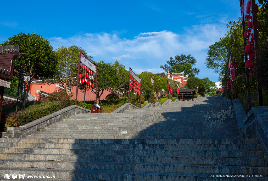 零陵东山景区 百步福道