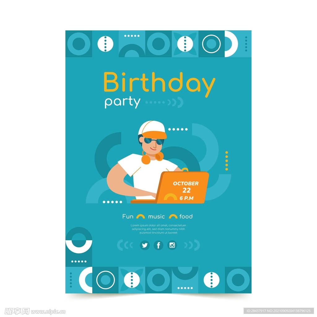 生日海报