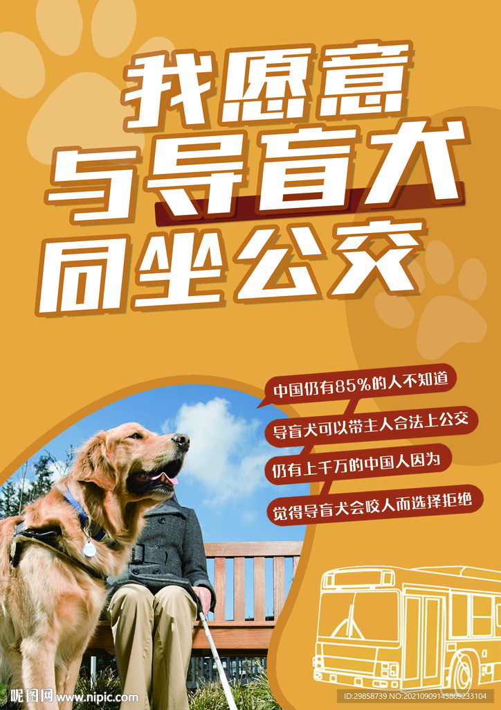 导盲犬   公交车