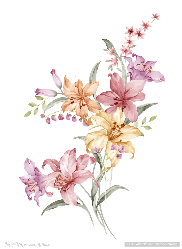 素材花