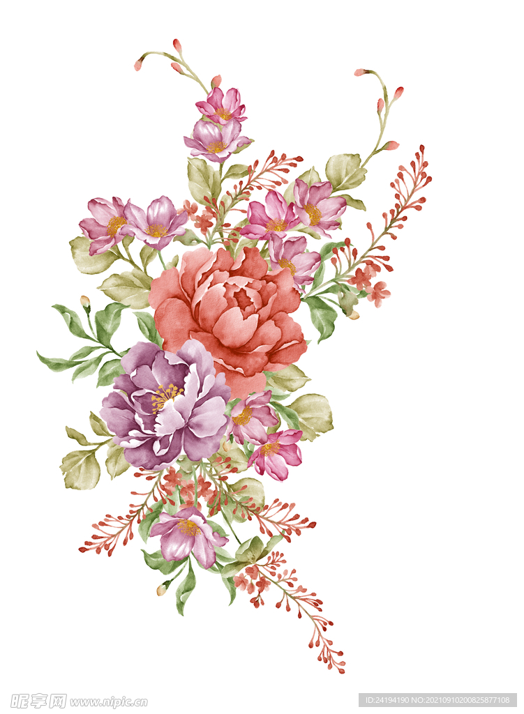 素材花