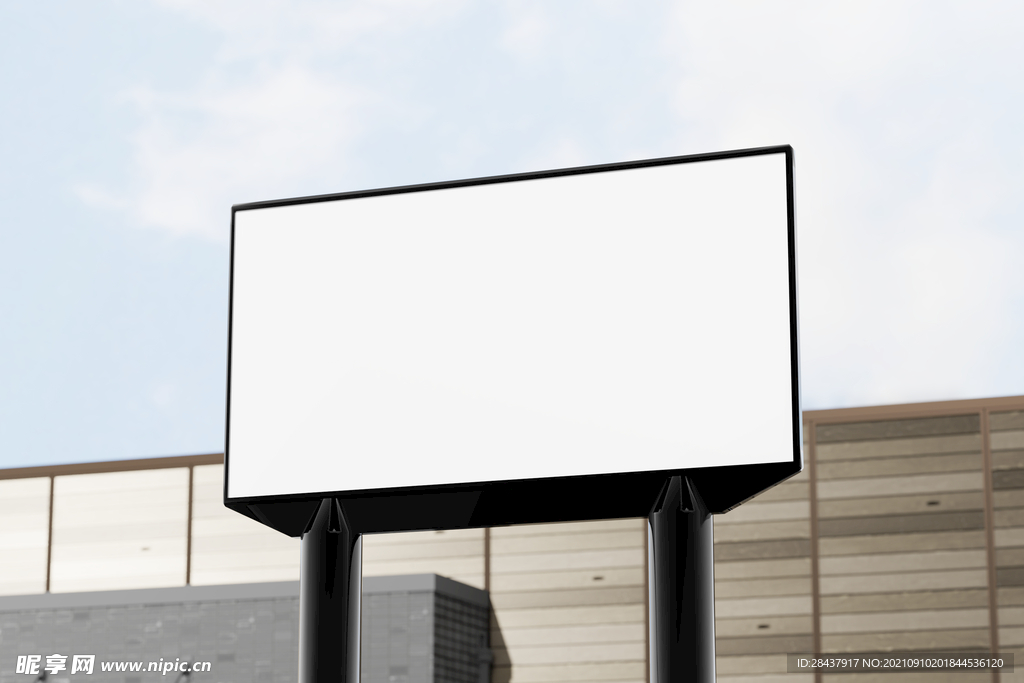 户外广告样机