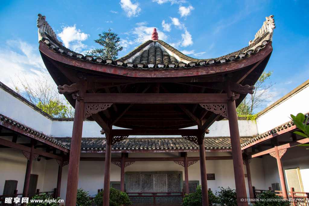 永州零陵古城柳子庙