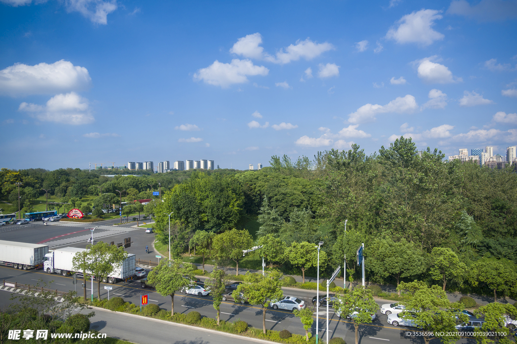 扬州城市街景实拍 