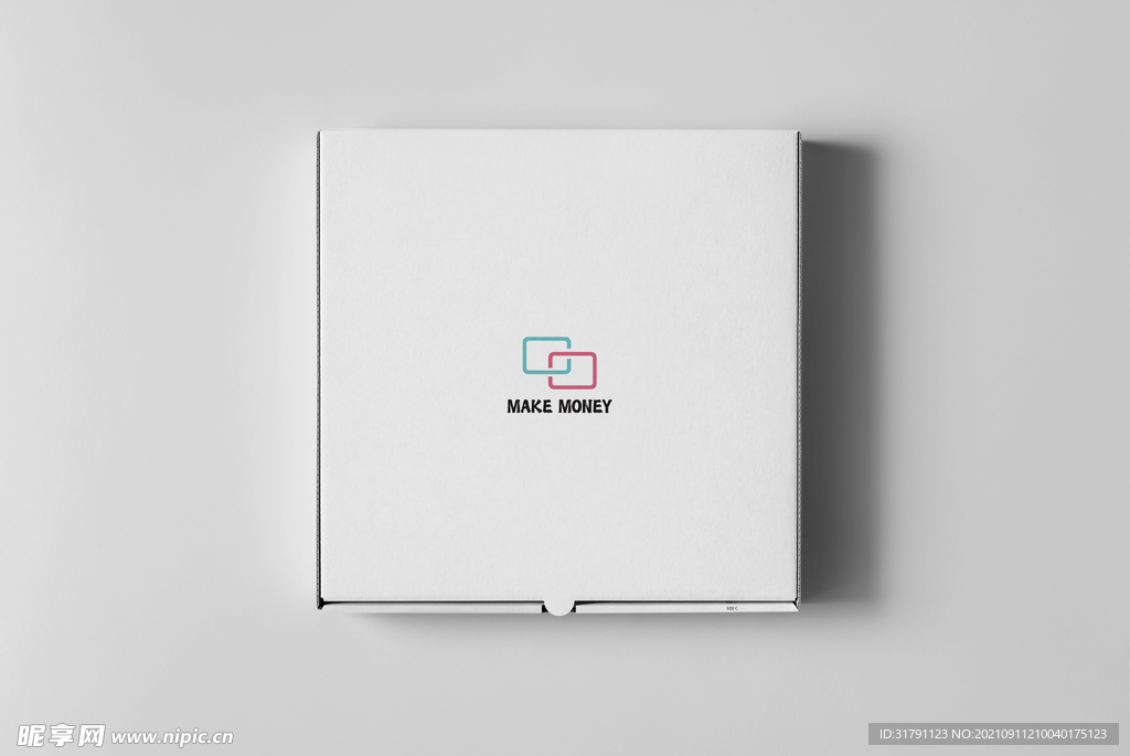 衣服包装盒样机