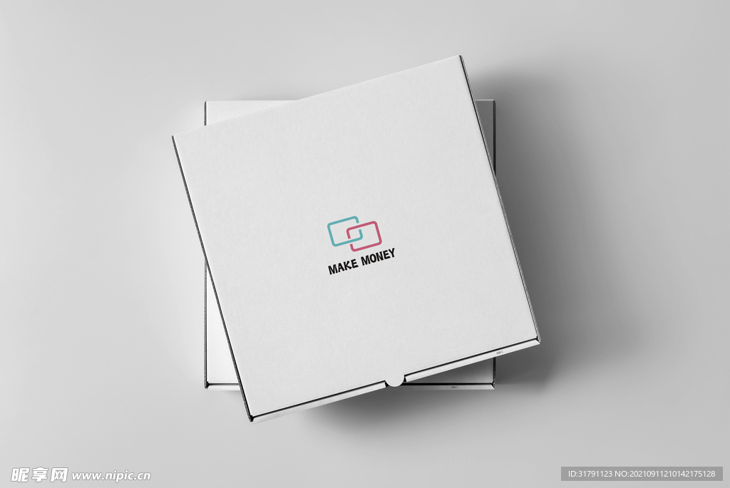 衣服包装盒样机