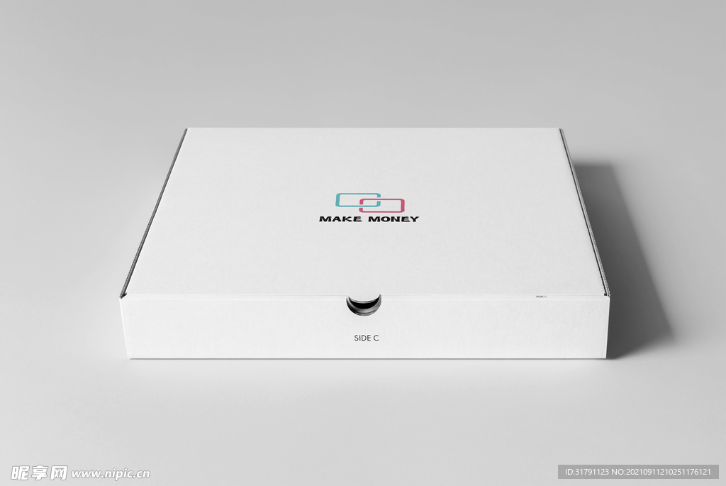 衣服包装盒样机