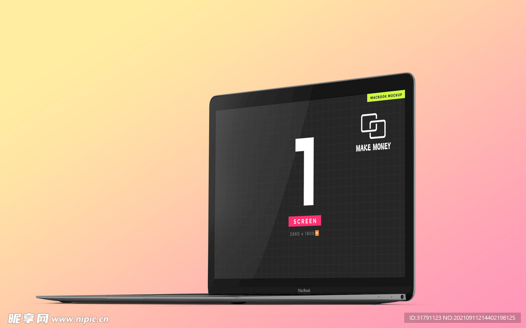 笔记本电脑样机