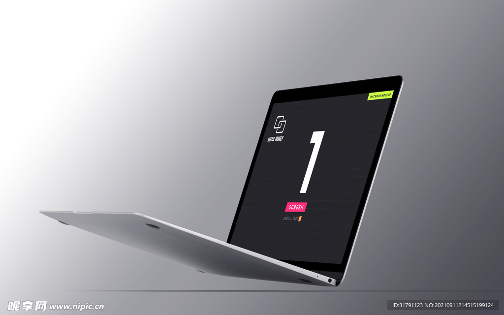 笔记本电脑样机