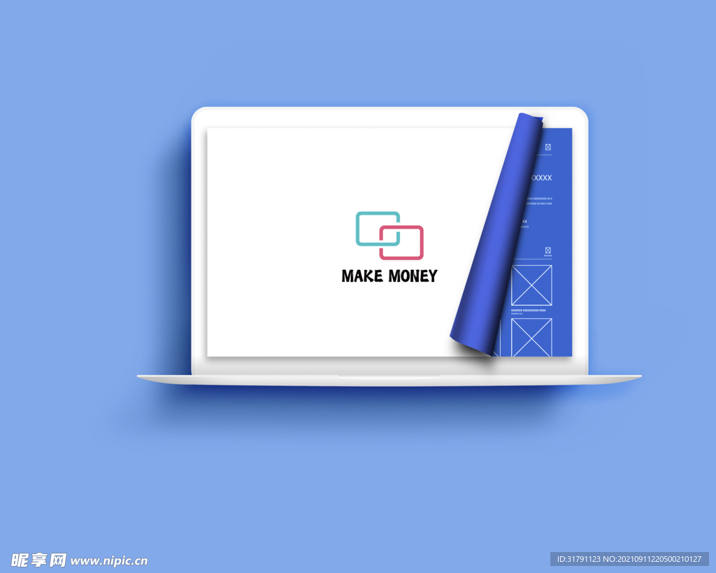 笔记本电脑样机