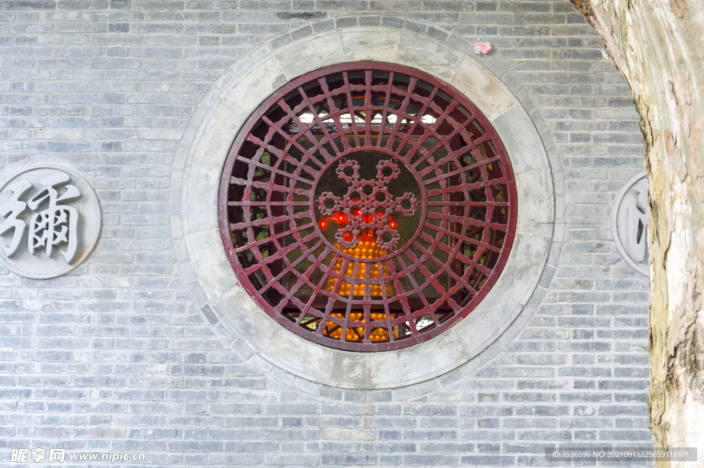 寺庙窗花 