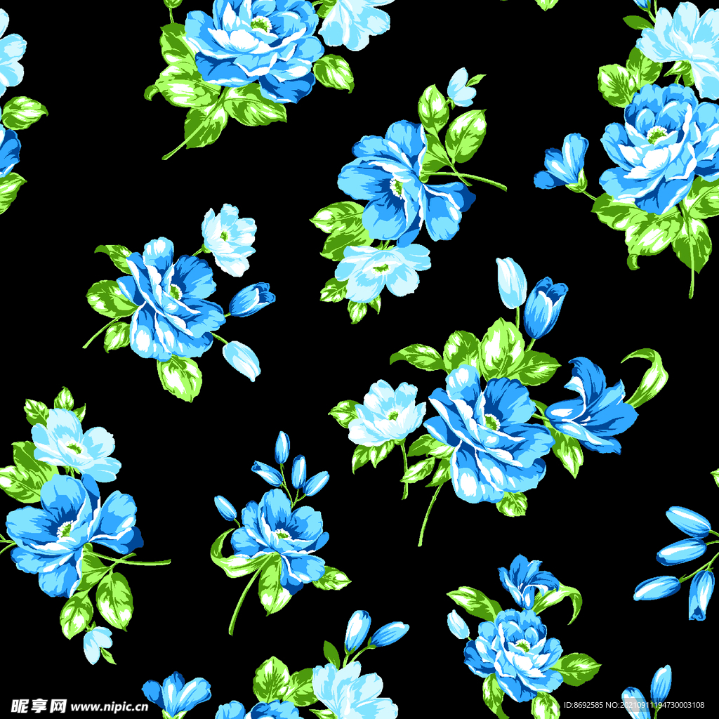 手绘花