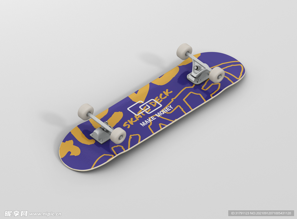 滑板样机