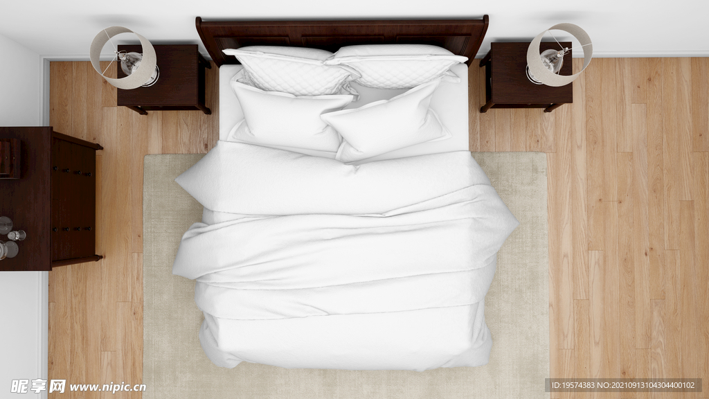 三件套床品四件套模版花色花型