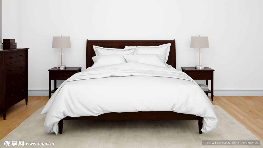 三件套床品四件套模版花色花型