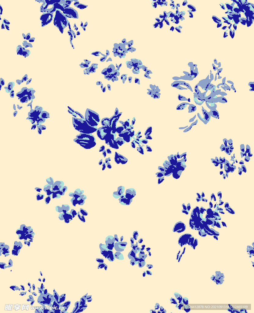 碎花