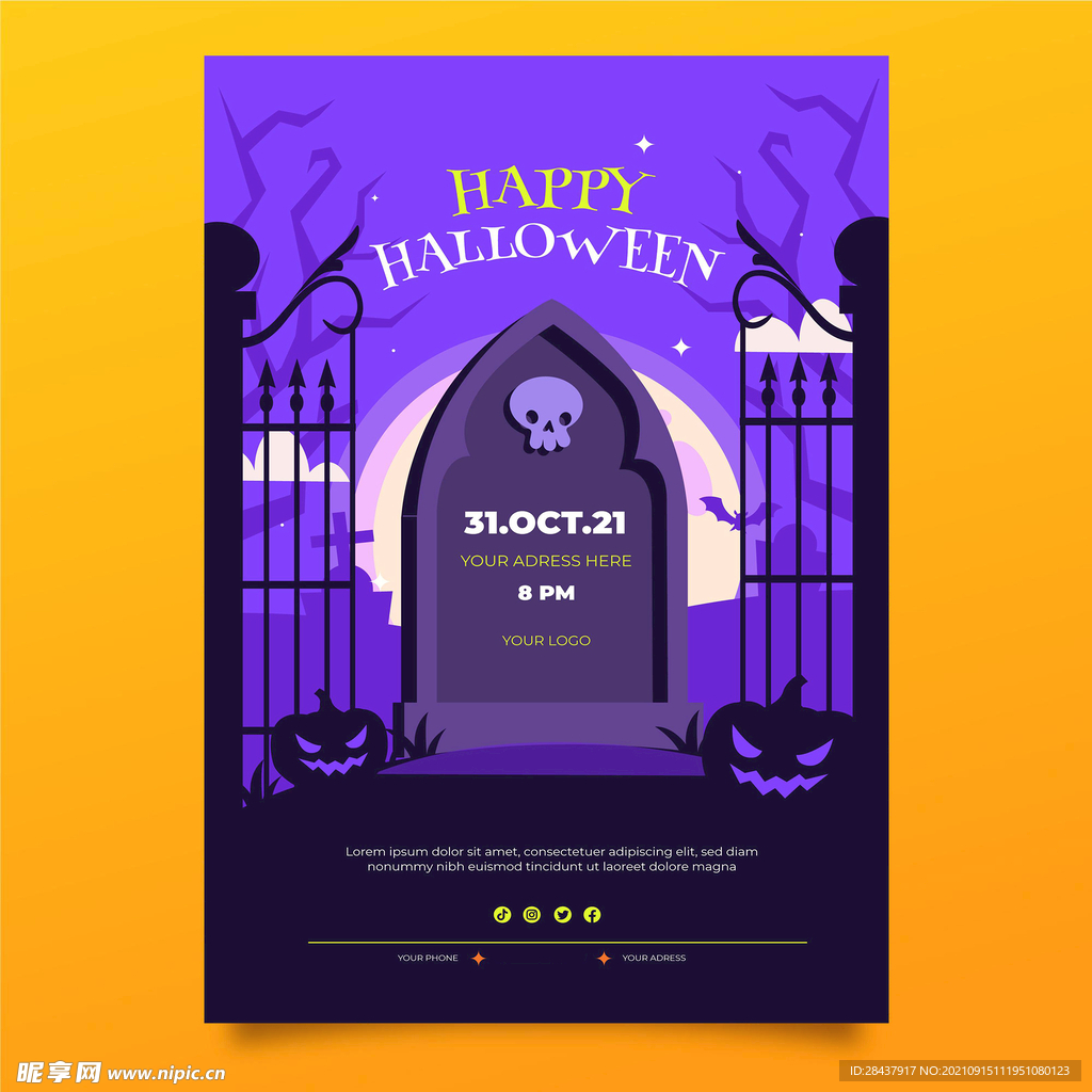 万圣节海报