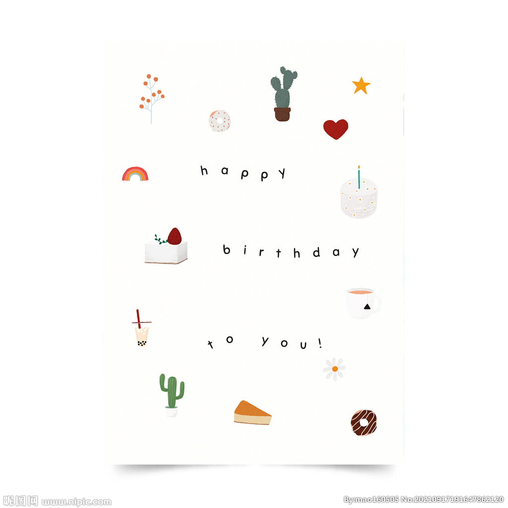 生日海报