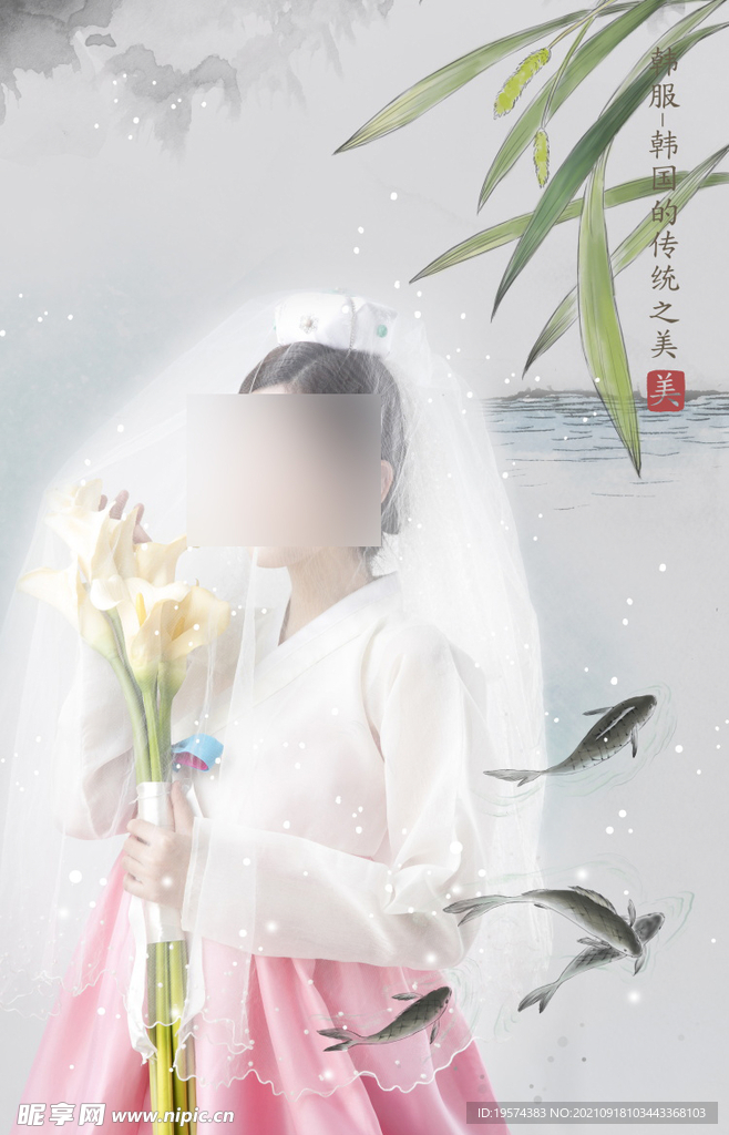 古风传统古装摄影后期合成