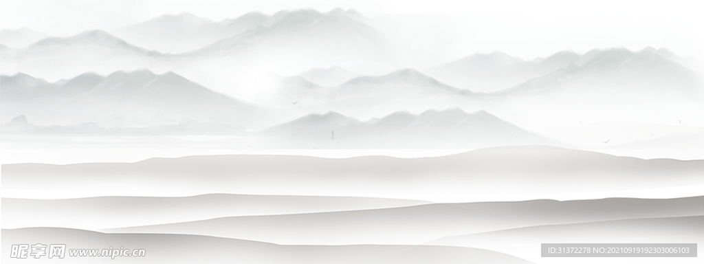  手绘古风插画背景图片