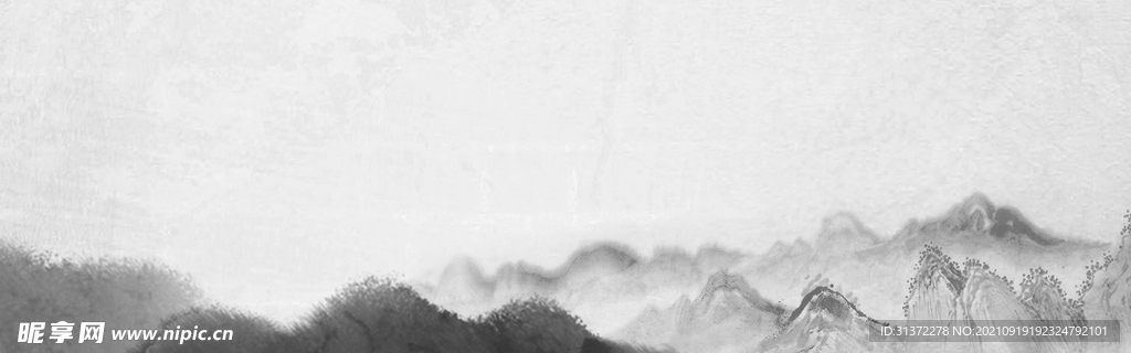  手绘古风插画背景图片