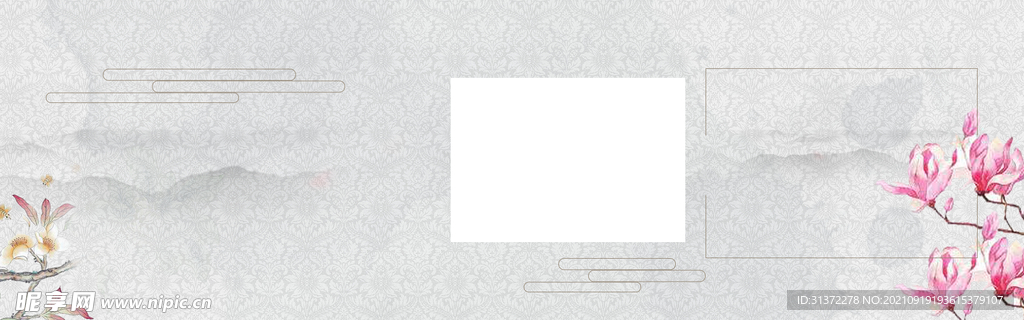  手绘古风插画背景图片