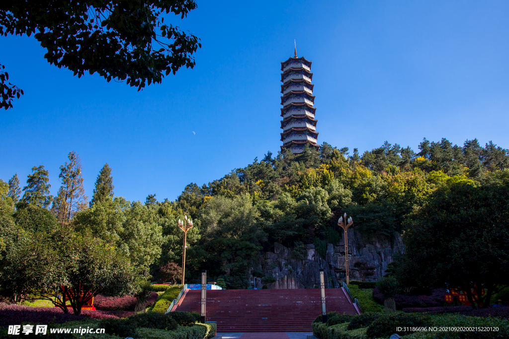 十堰市人民公园重阳塔