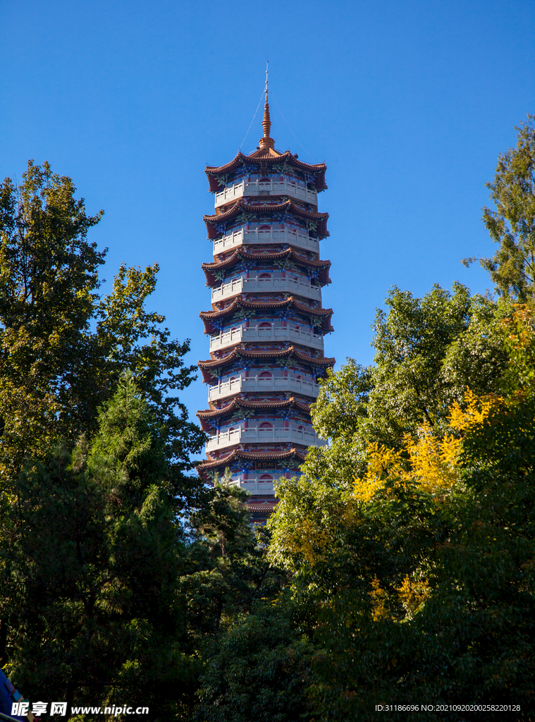 十堰市人民公园重阳塔
