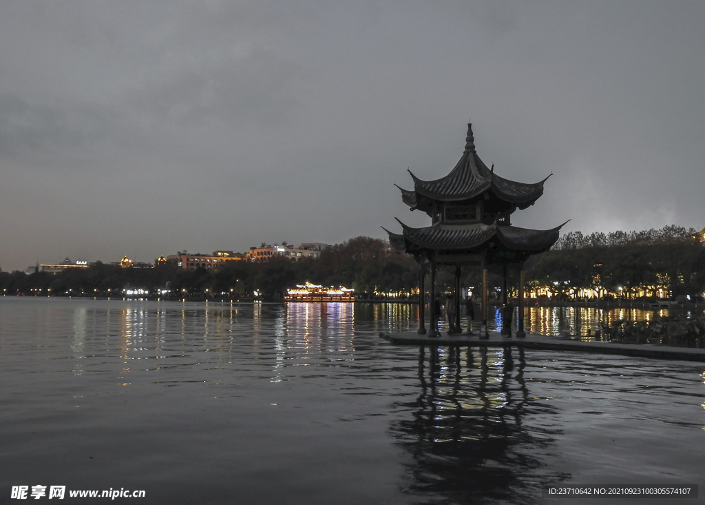 杭州西湖景色
