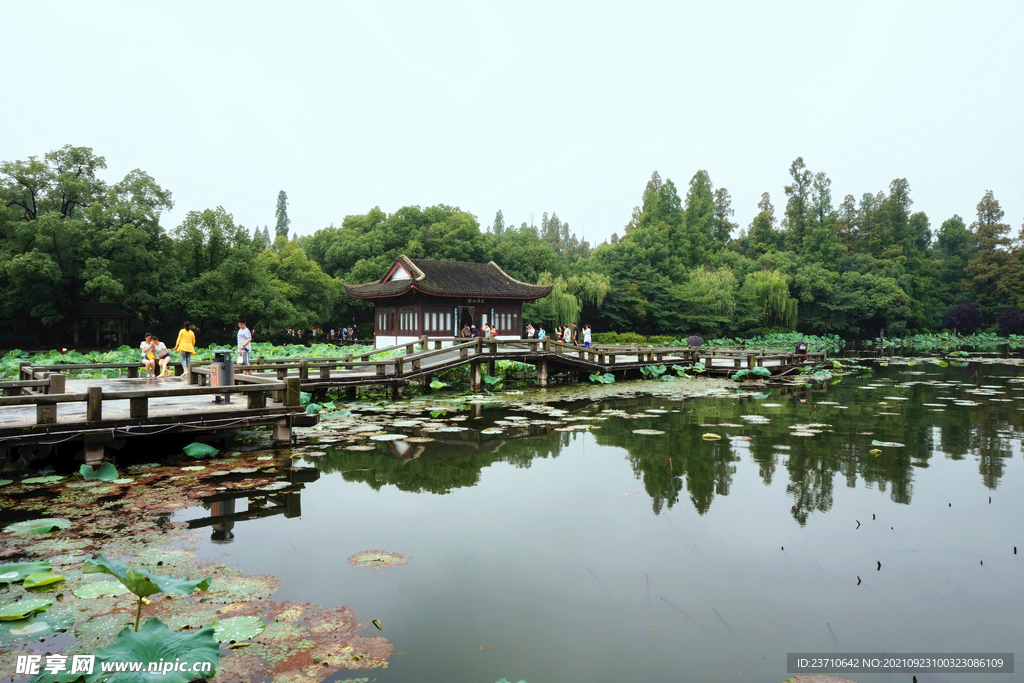 杭州西湖景色