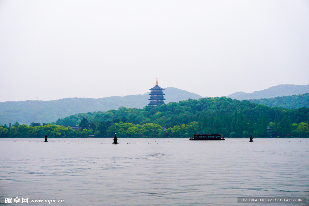 杭州西湖景色