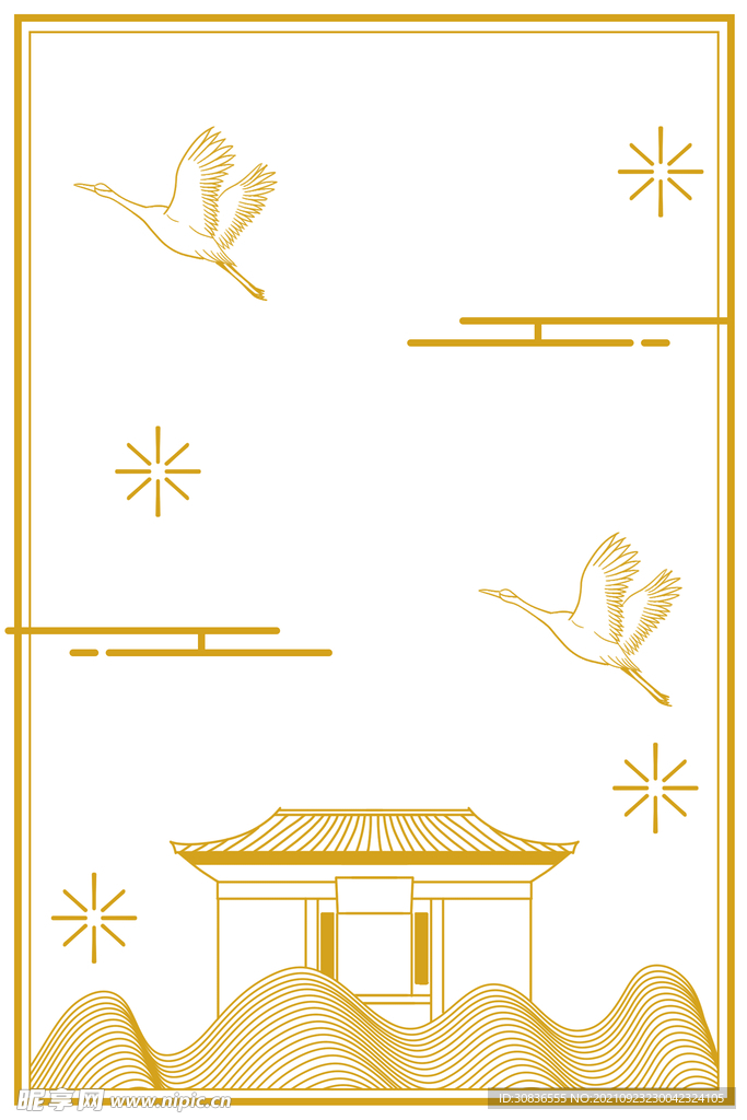 中国风边框 