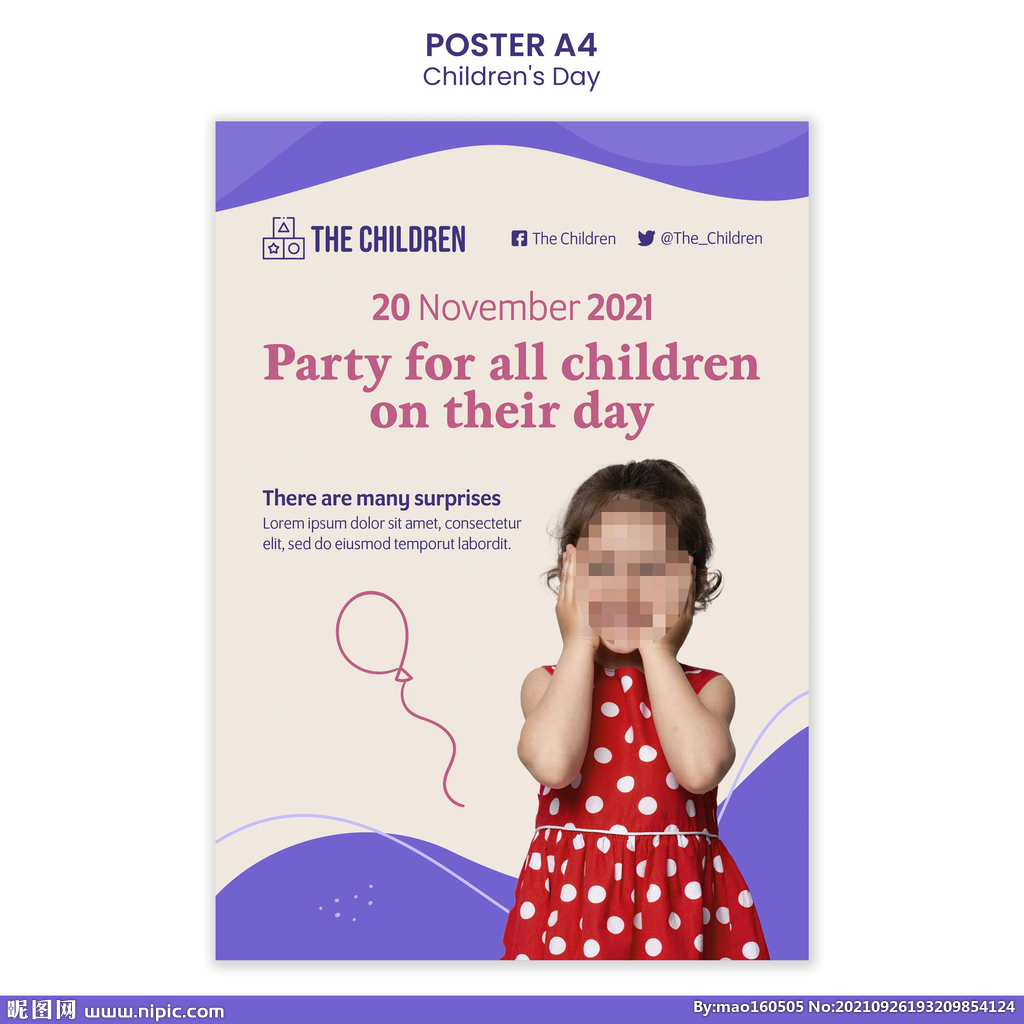 儿童节海报
