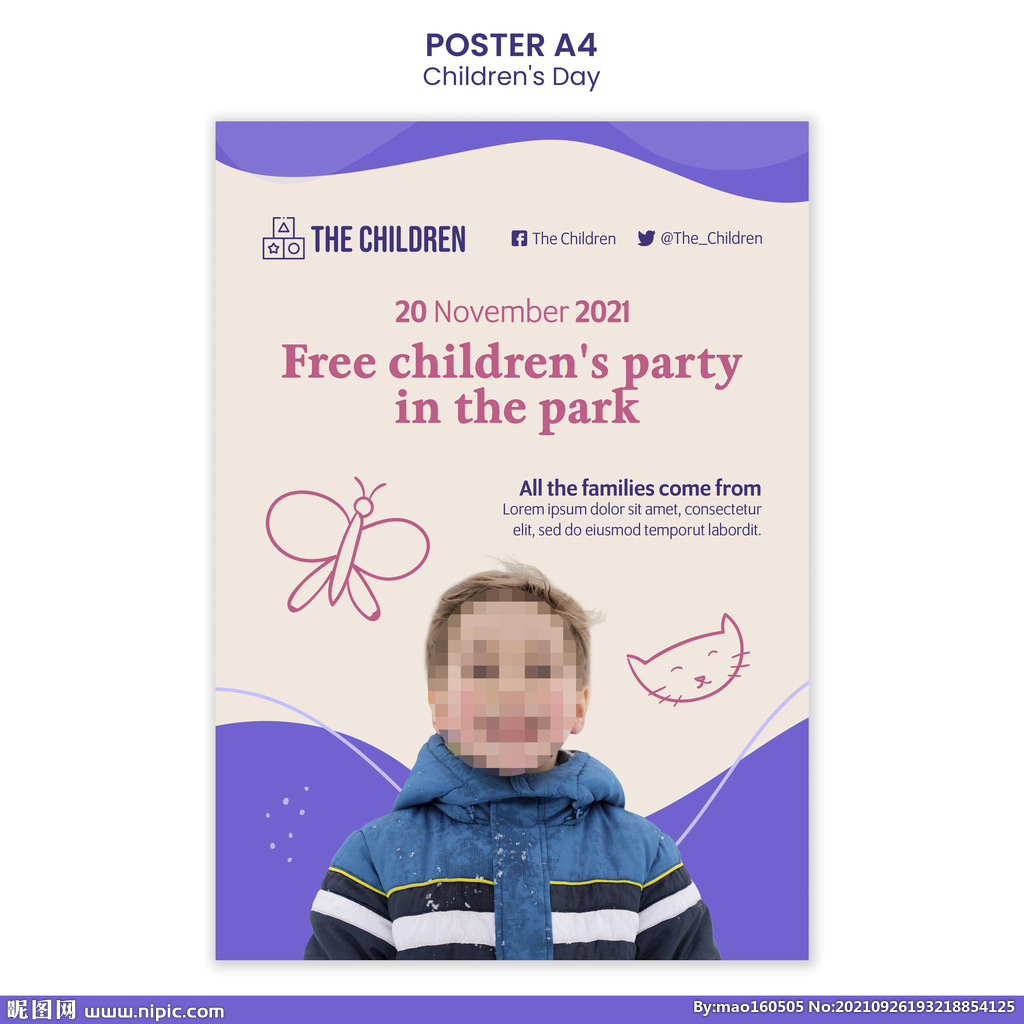 儿童节海报