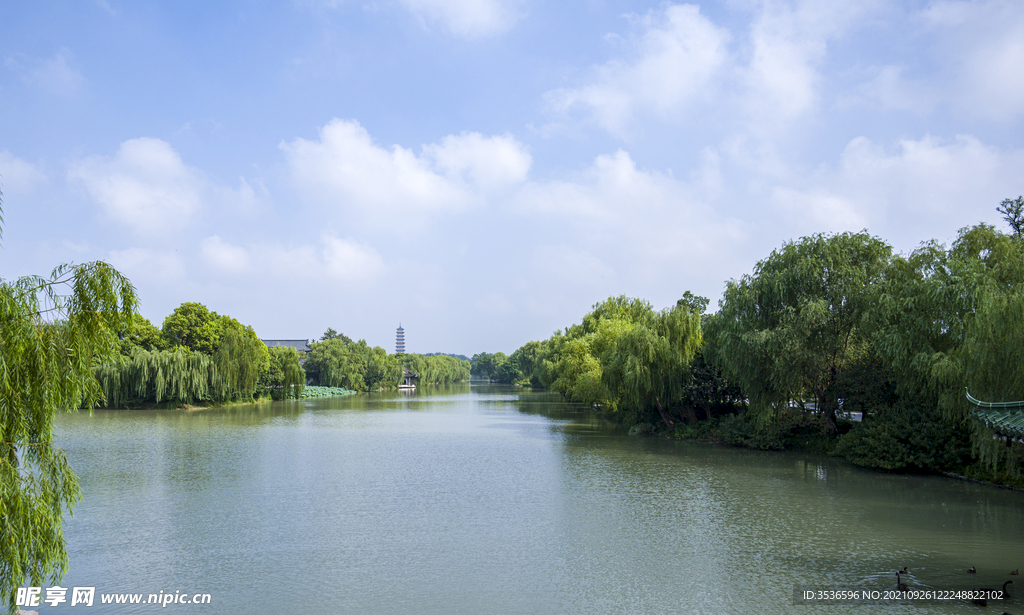 扬州瘦西湖美景