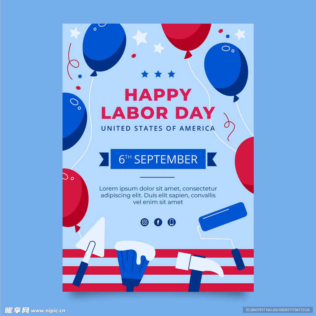 劳动节海报