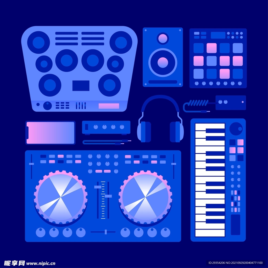 音乐海报图片