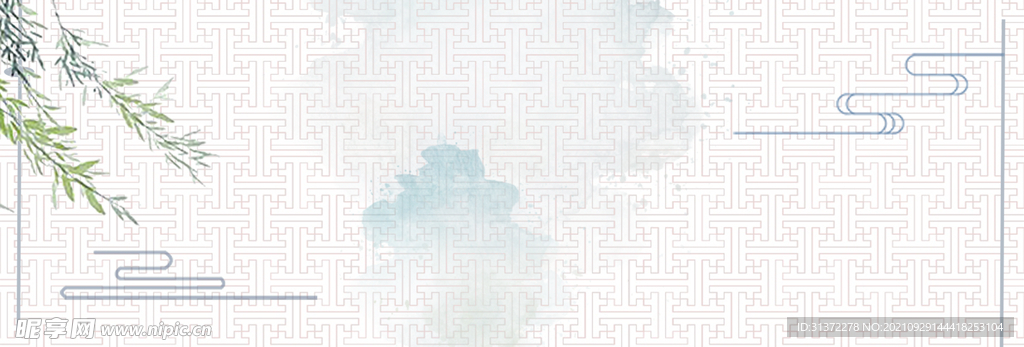 手绘古风插画背景图片 