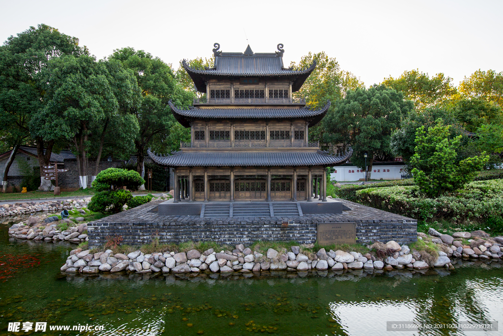 岳阳楼景区 五朝楼观