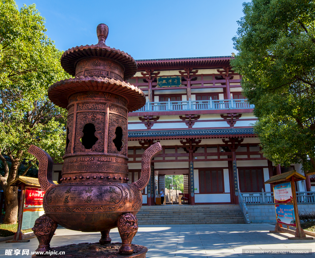 岳阳圣安寺景区