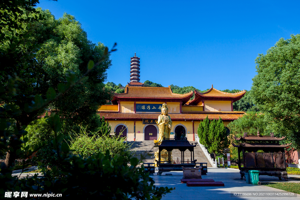 岳阳圣安寺景区