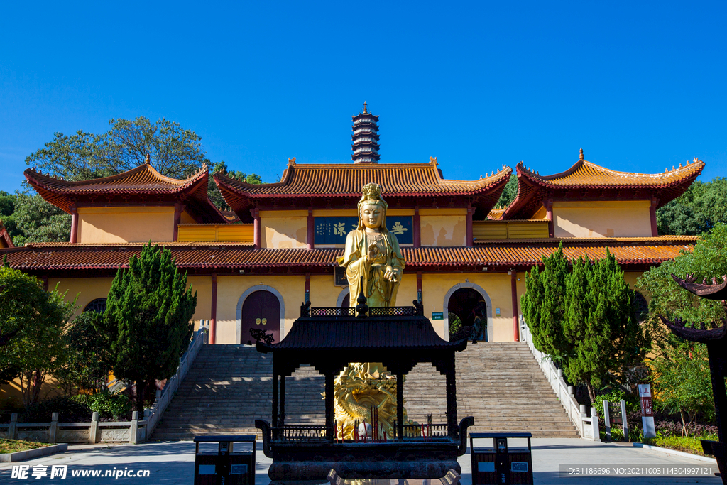 岳阳圣安寺景区