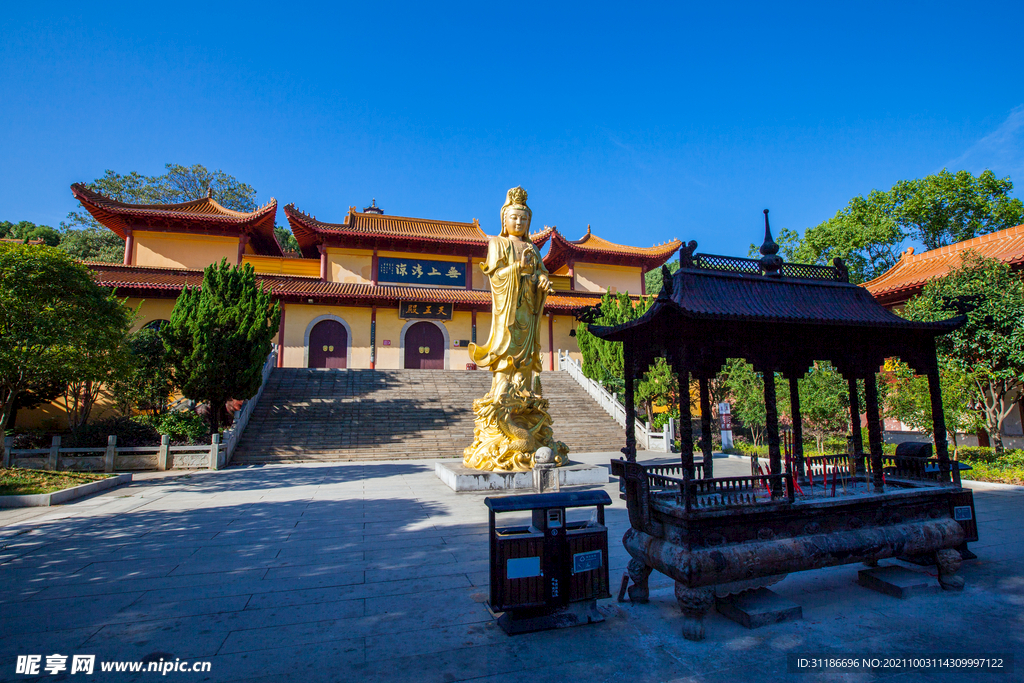 岳阳圣安寺景区