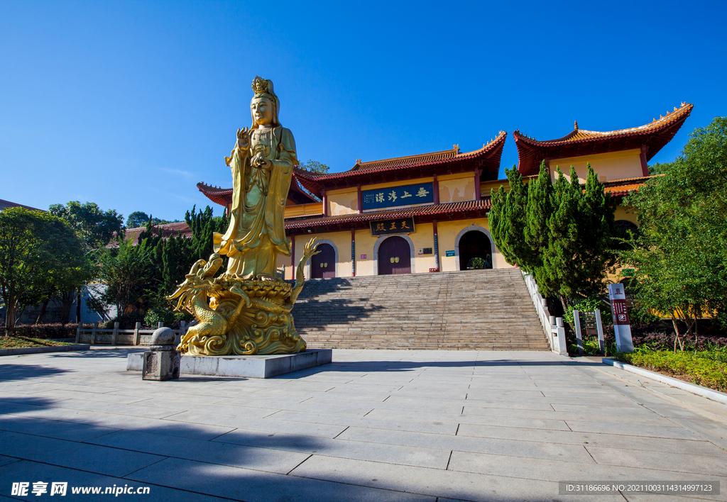 岳阳圣安寺景区