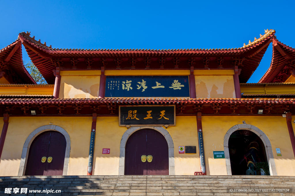 岳阳圣安寺景区